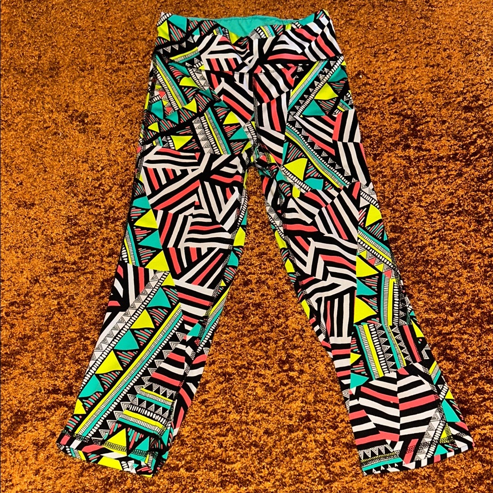 Vibrant Geometric Women's Leggings